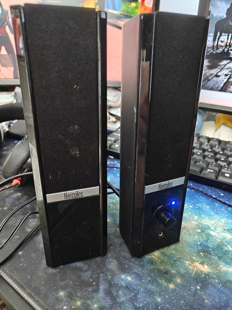Hercules pc luidsprekers 2.0, Enlèvement, Utilisé, Canal audio 2, Hercules