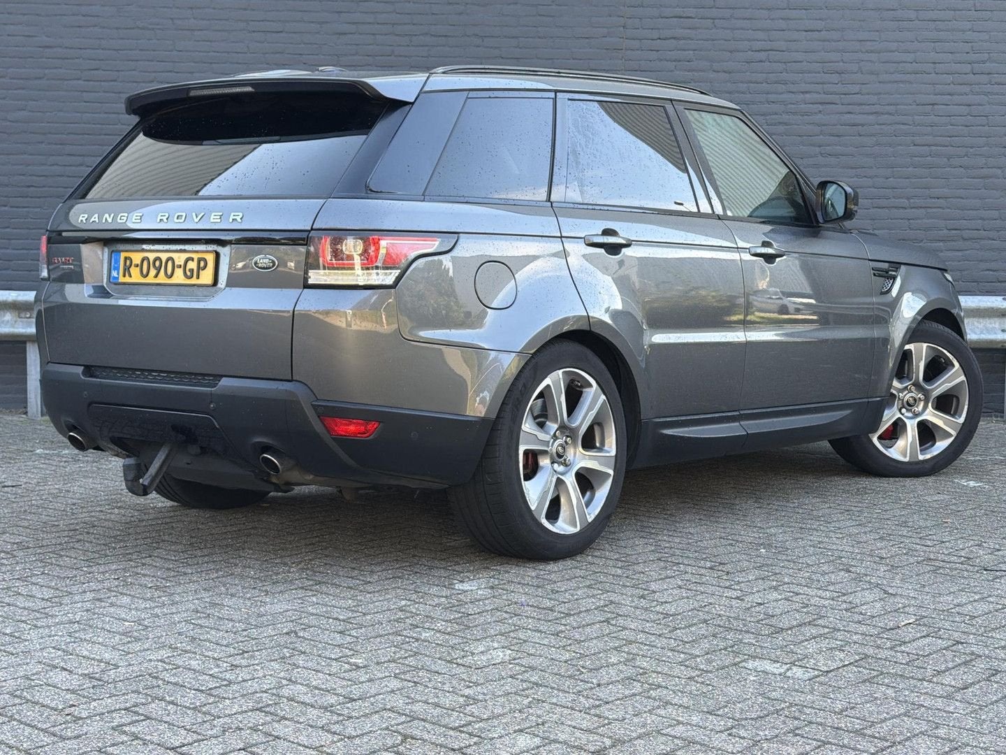 Land Rover Range Rover Sport 3.0 SDV6 Hybrid Autobiography D, Auto's, Automaat, Zwart, Bedrijf, SUV of Terreinwagen