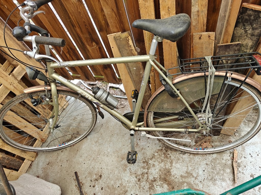 Sportieve herenfiets, Fietsen en Brommers, Ophalen, Gebruikt, Overige merken, Versnellingen