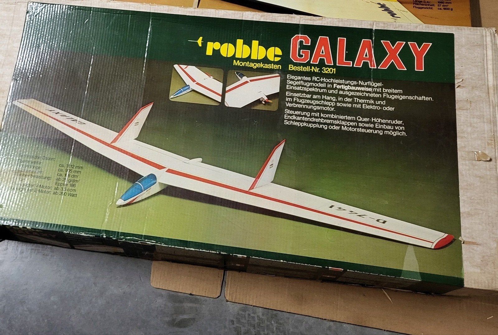 Robbe Galaxy bouwdoos, Hobby en Vrije tijd, Modelbouw | Radiografisch | Vliegtuigen, Ophalen
