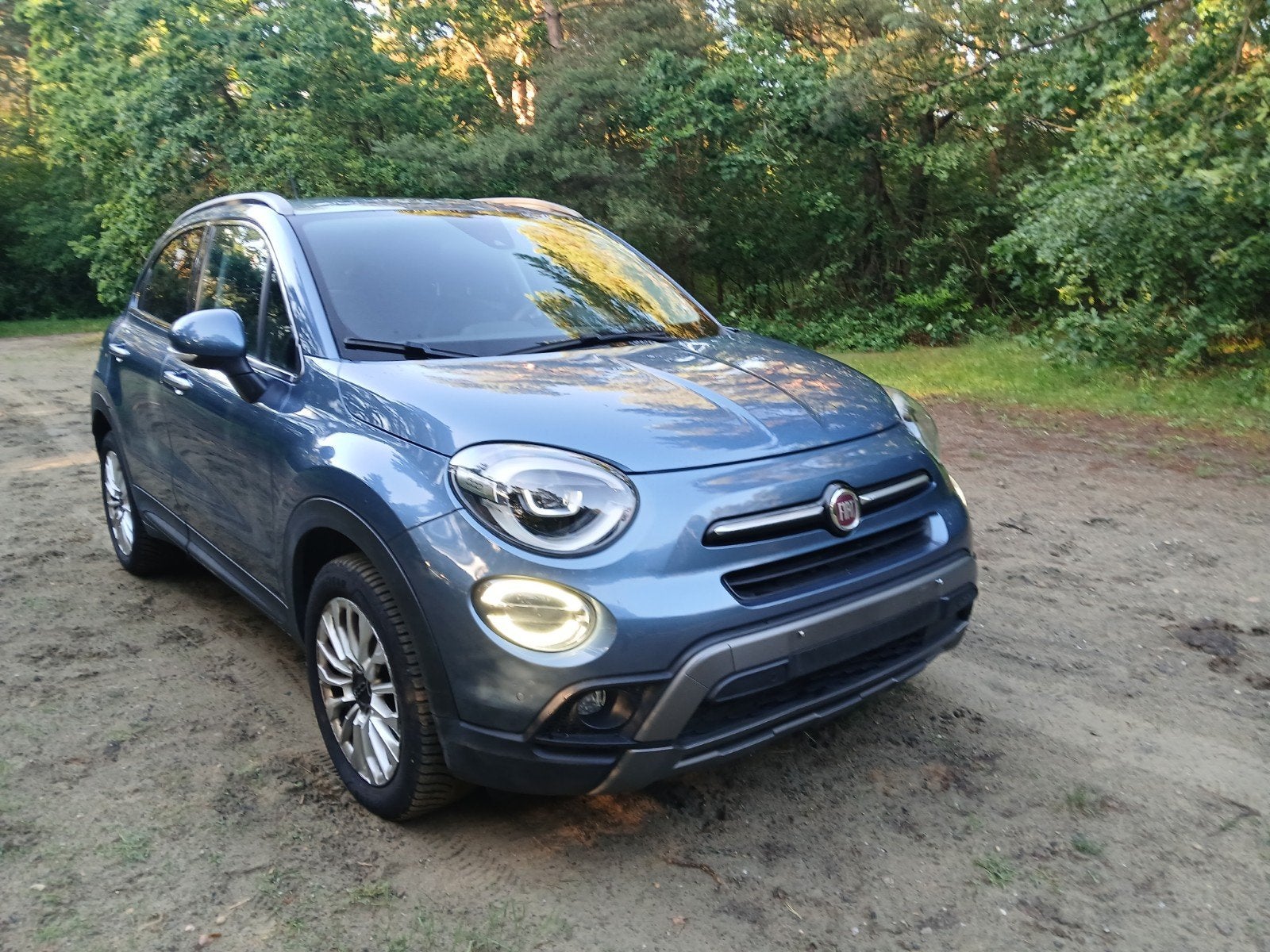 Fiat 500X, Auto's, Fiat, Voorwielaandrijving, Monovolume, Blauw, Bedrijf