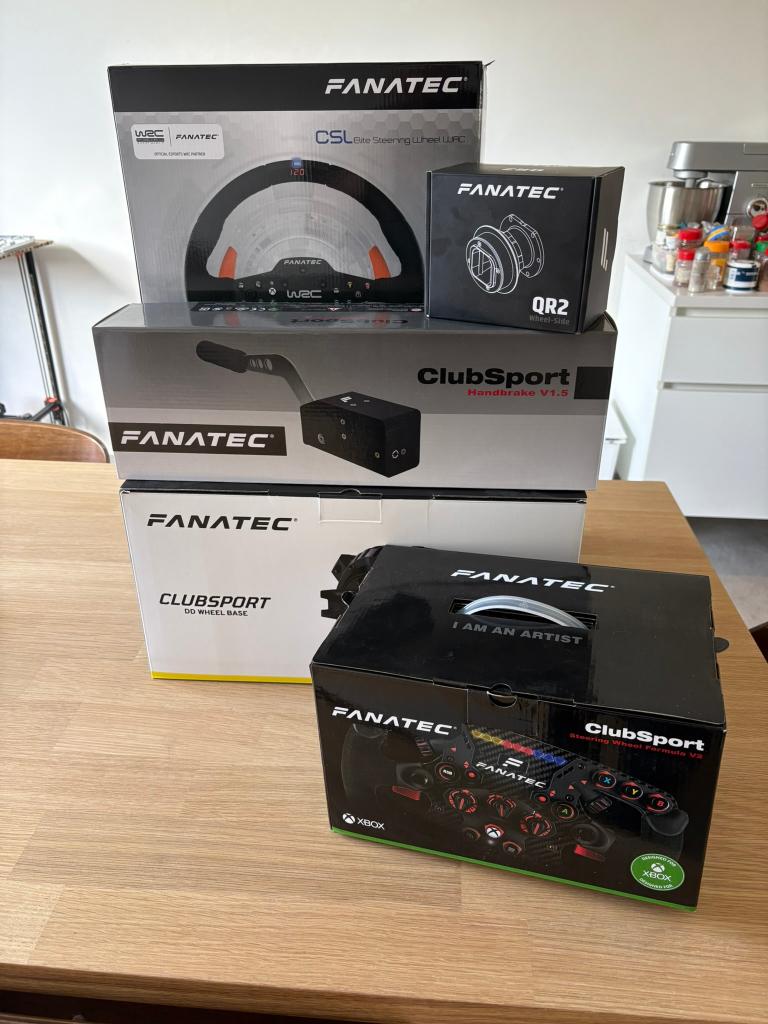 Fanatec ClubSport DD (12Nm), Zndr Pedalen - Perfect staat, Ophalen of Verzenden, Zo goed als nieuw, Fanatec