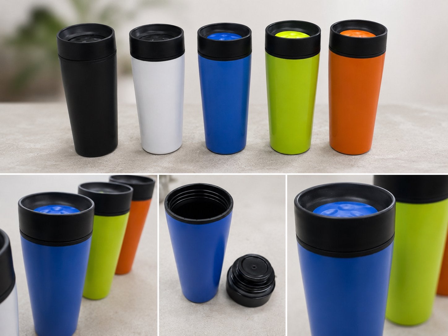 Thermos flessen. Aluminium in kleur, Compatible lave-vaisselle, Enlèvement ou Envoi, 500 ml, Neuf