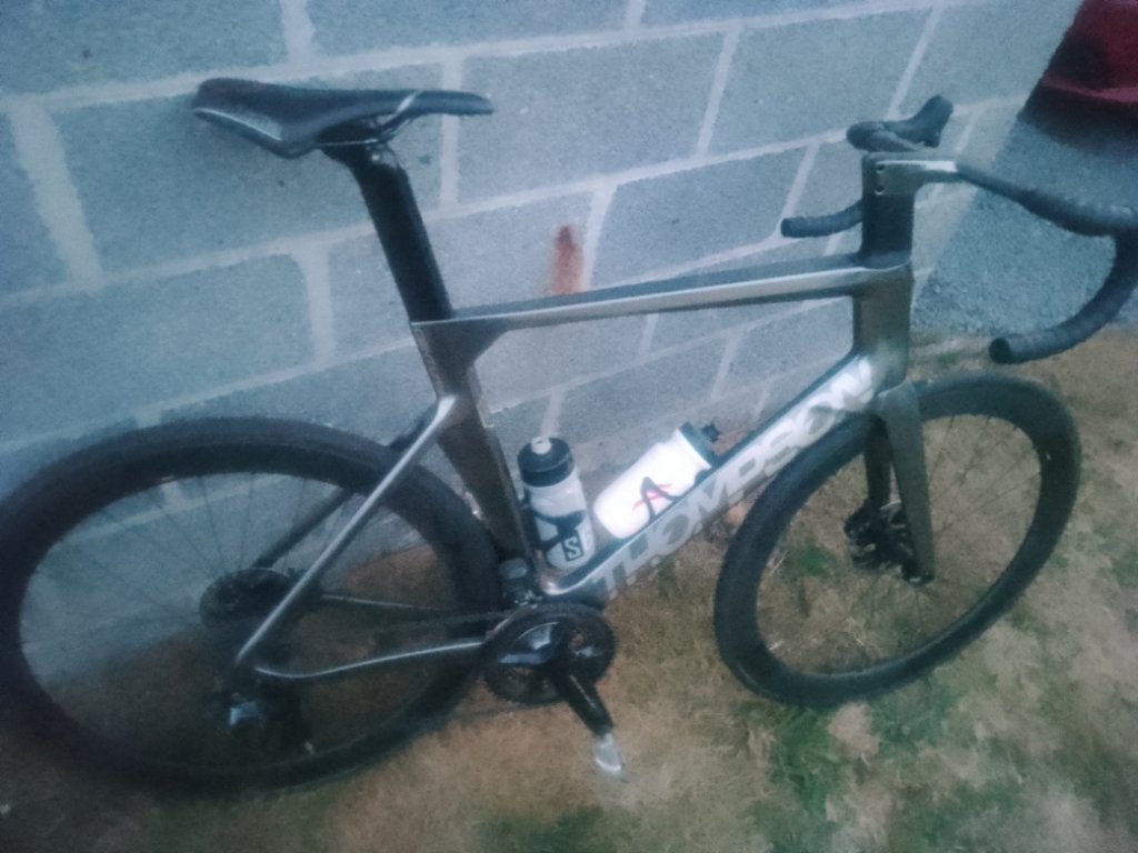 Thompson full Carbon koersfiets, Autres marques, 57 à 61 cm, Enlèvement, Utilisé
