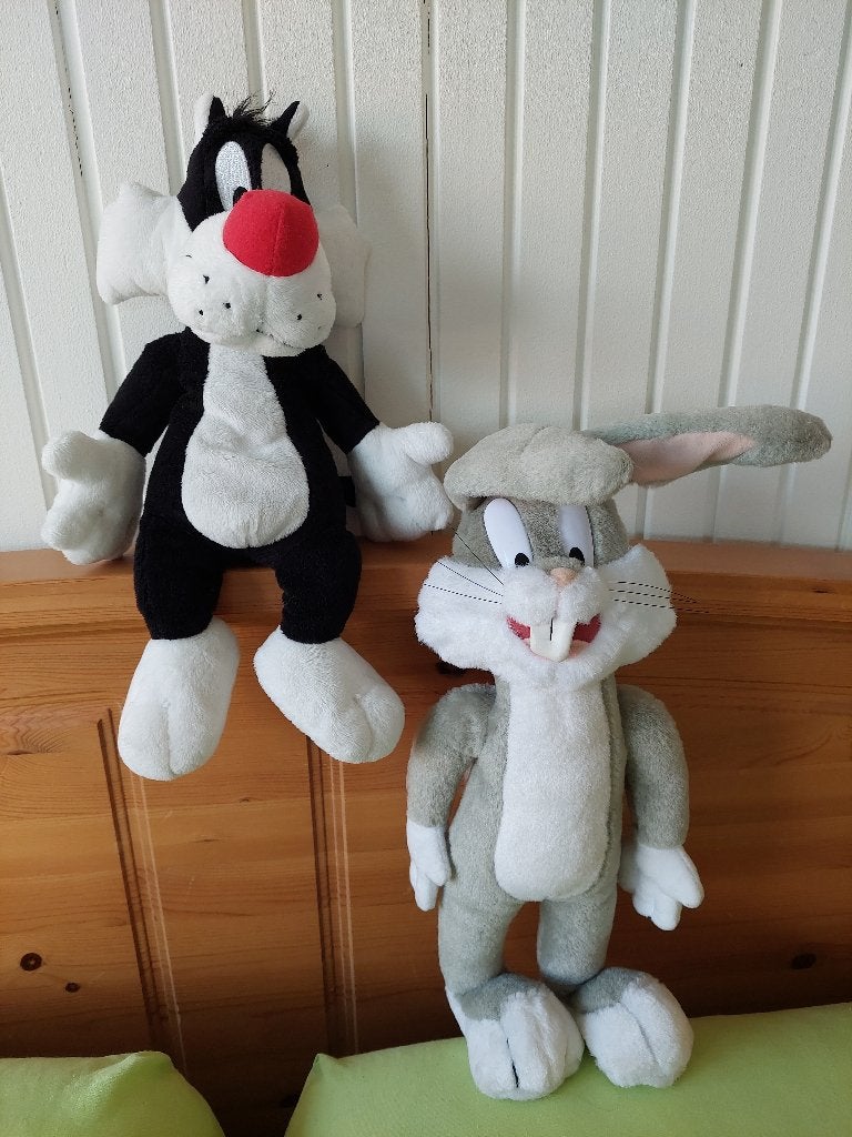 Bugs Bunny en Sylvester, Overige karakters, Enlèvement ou Envoi, Utilisé, Autres marques