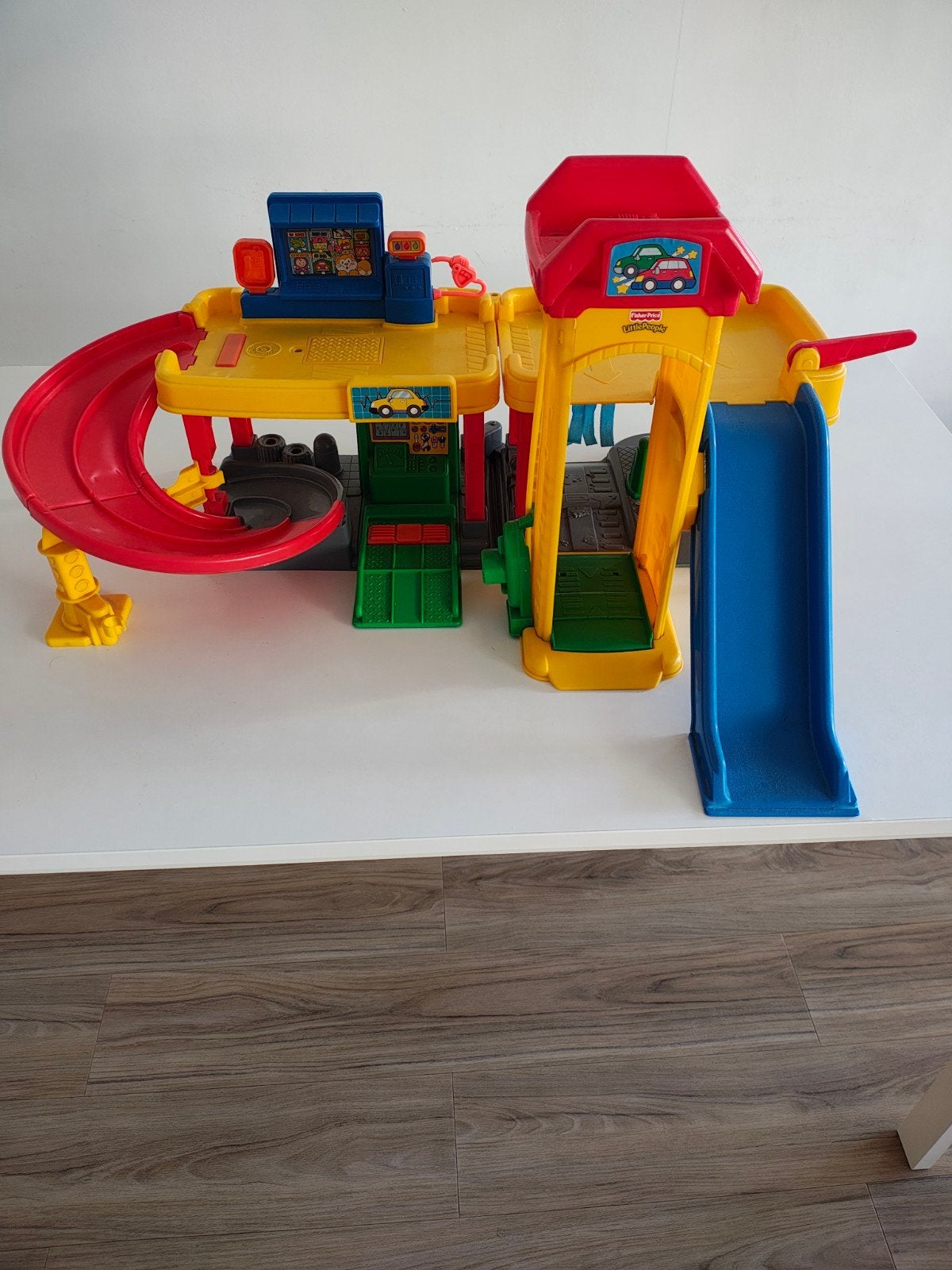 Garage Fisher Price, Kinderen en Baby's, Ophalen, Gebruikt