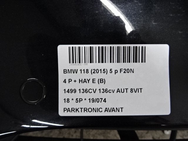 CAPTEUR AIDE AU STATIONNEMENT BMW 1 serie (F20), Utilisé, BMW, Petuelring 130
80809  München, DE, Bayerische Motoren Werke AG