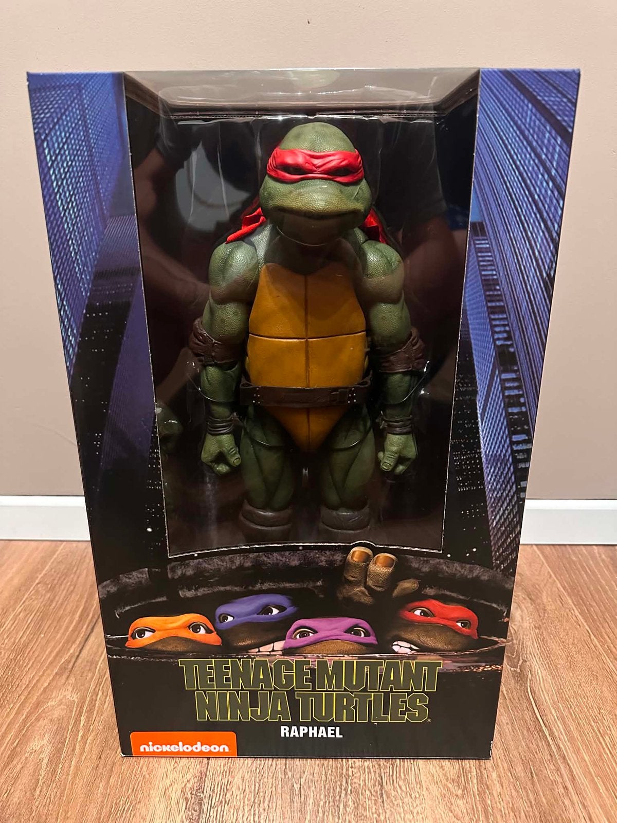 Figurine Neca 1/4 Tortues Ninja Raphaël, Enlèvement ou Envoi, Comme neuf