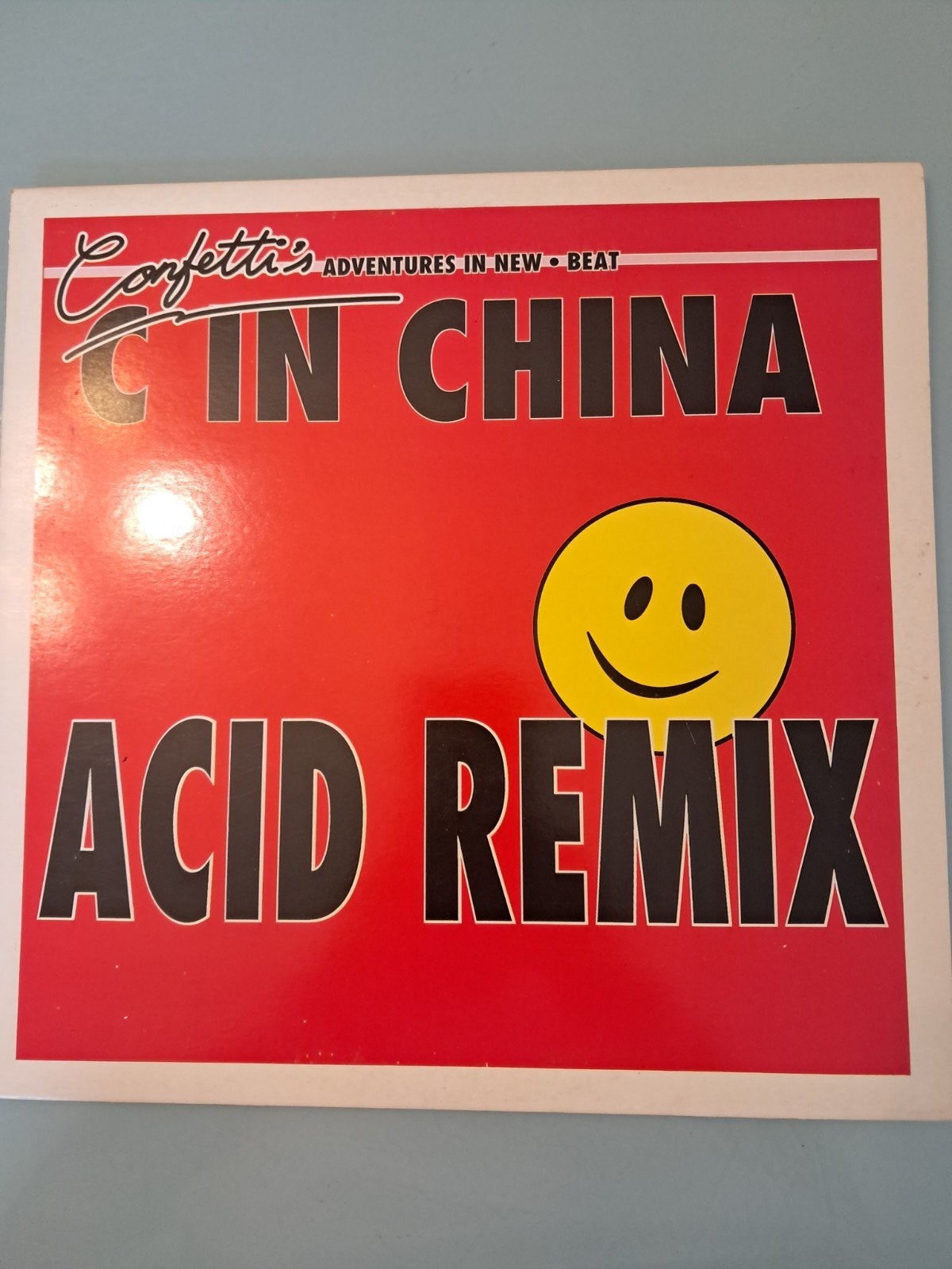 Confetti's adventures in new beat !!! ..12 inch" acid remix, Envoi, Comme neuf, 12 pouces