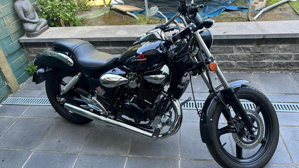 Moto 125cc Kymco zing 2, Occasion, Chopper, Particulier, Manuelle