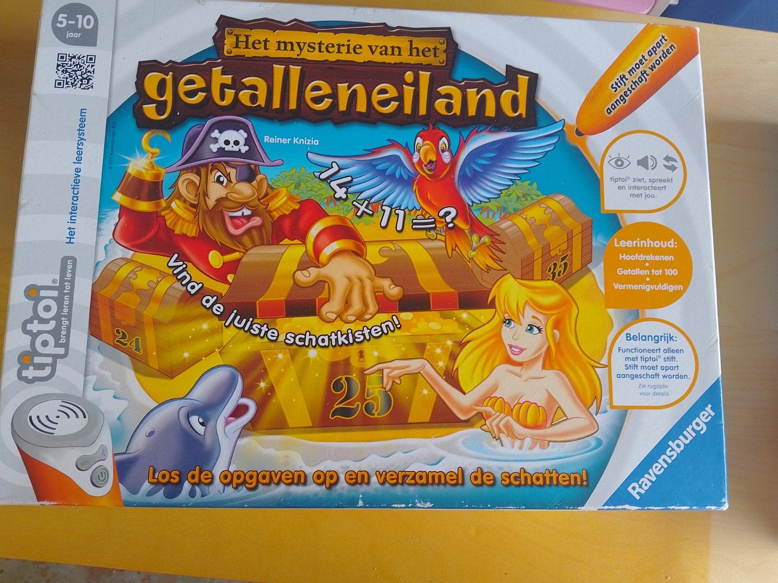 tiptoihet mysterie van het getallen eiland, Enlèvement ou Envoi