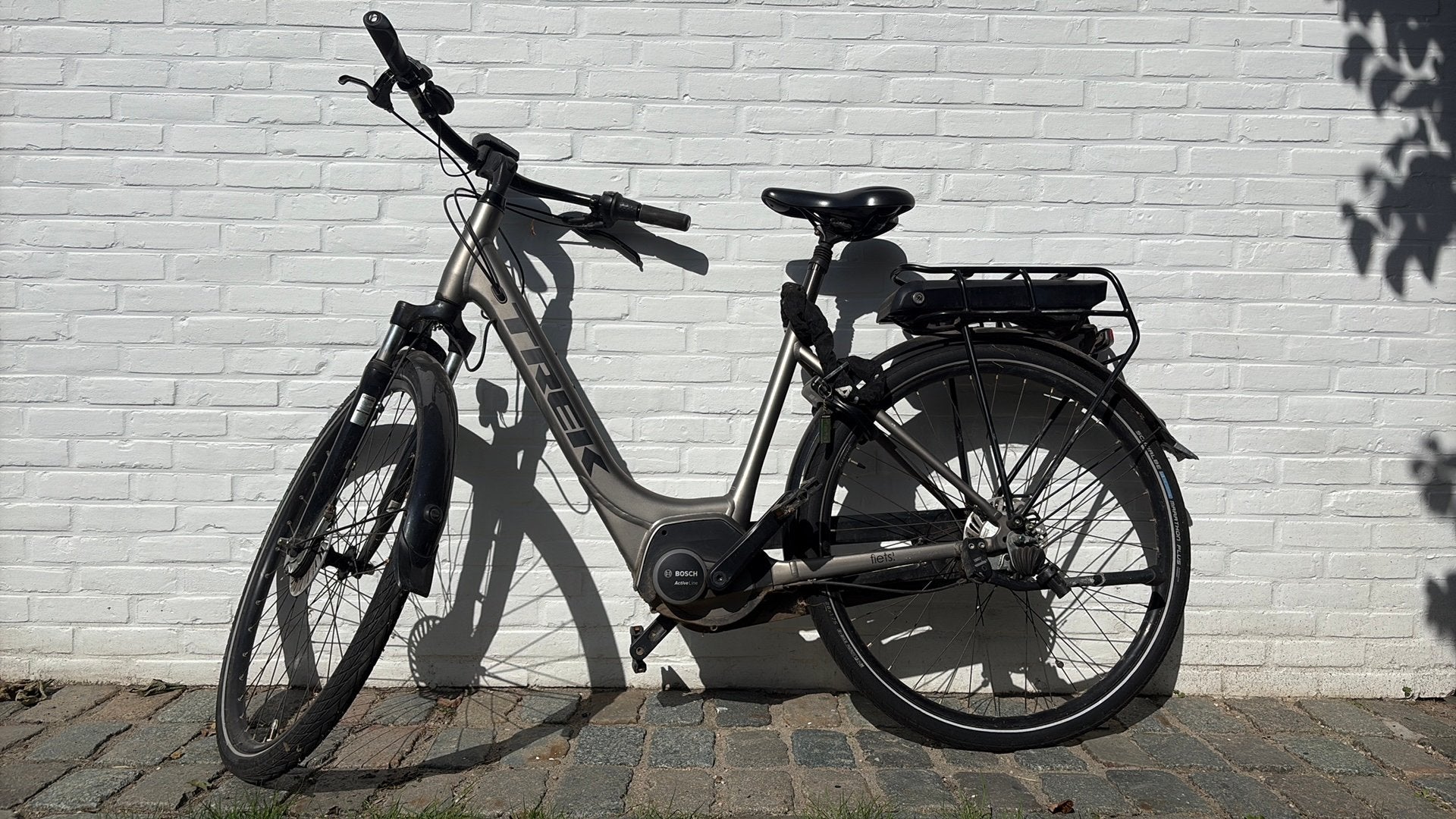 Trek District Low Step elektrische fiets, Enlèvement, Utilisé, 50 km par batterie ou plus, Autres marques