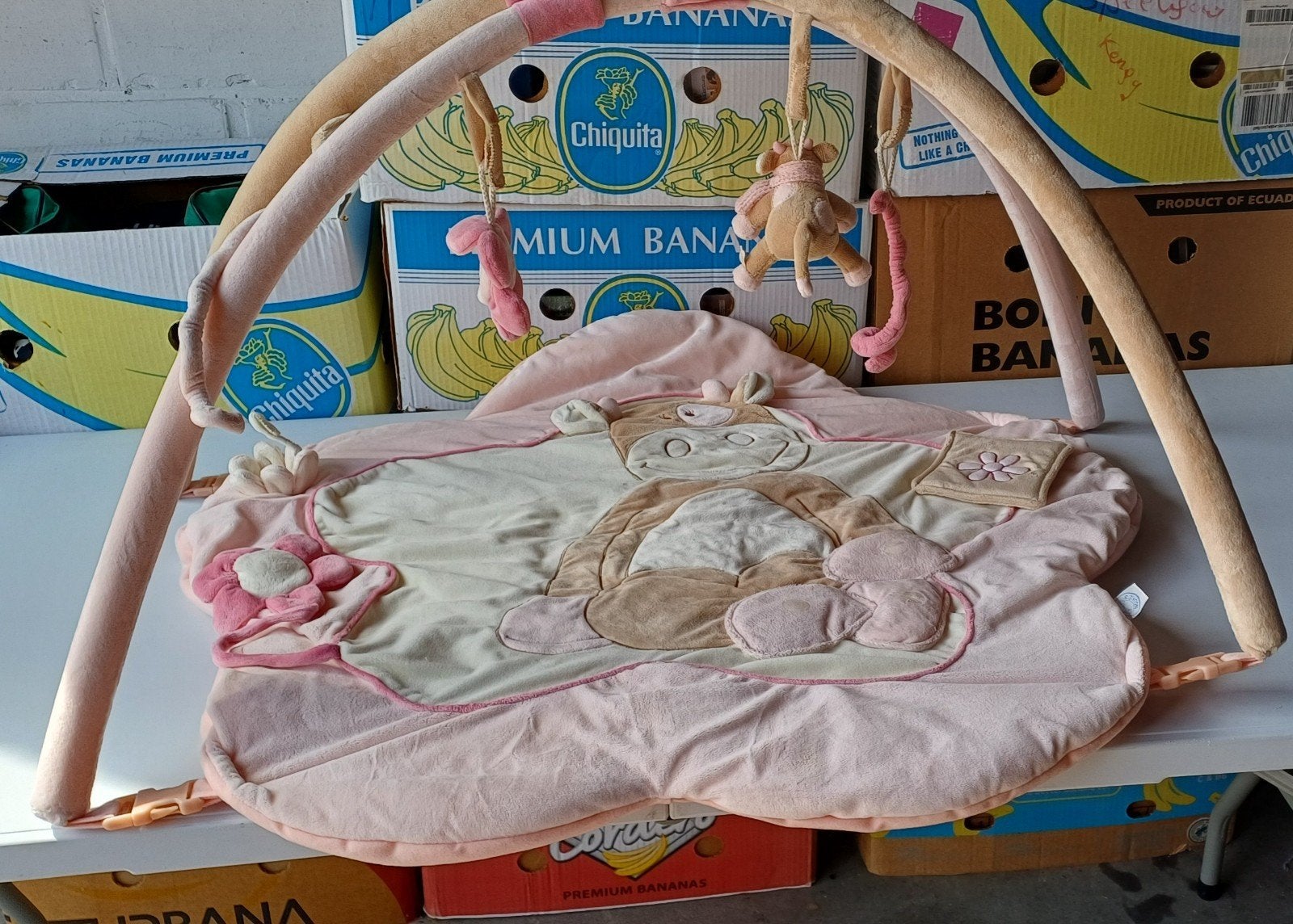 Speelkleedje, Enlèvement, Comme neuf, Rond, Tapis de parc