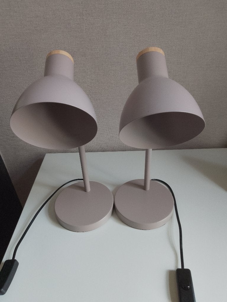 Lampes de chevet ou de bureau, Grijs, Ophalen, Nieuw, E14 (klein)