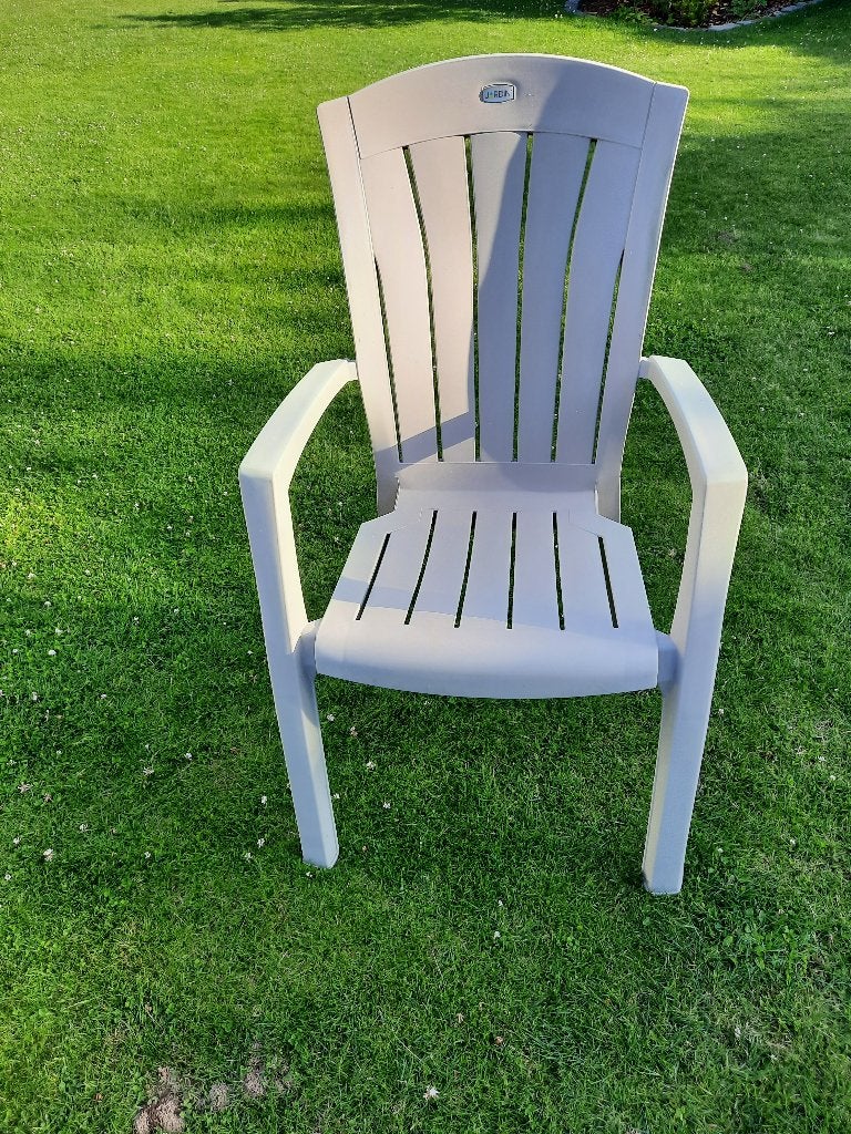 chaises de jardin, Tuin en Terras, Tuinstoelen, Ophalen, Gebruikt, Plastic, Stapelbaar