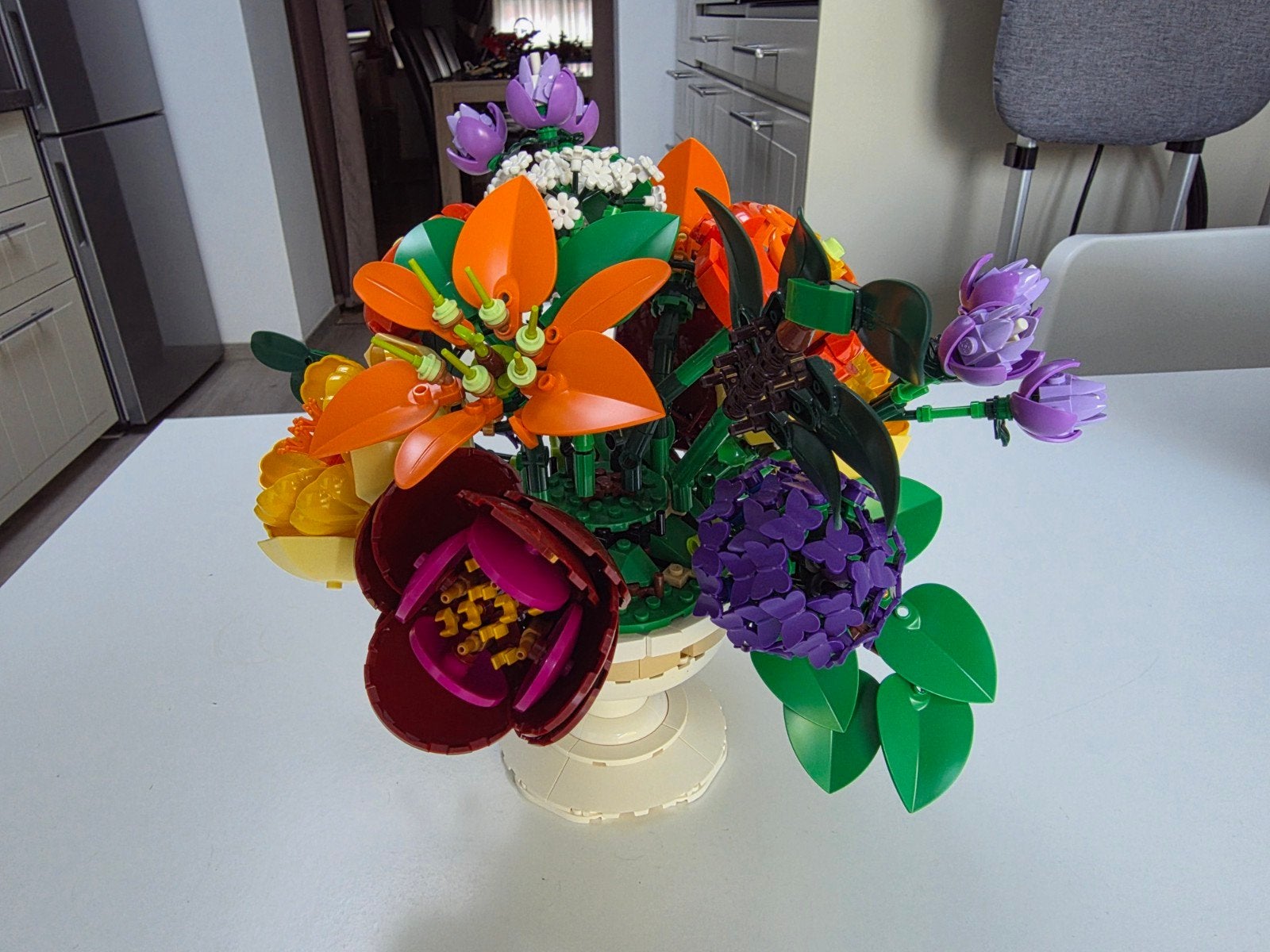 Belles fleurs Lego en excellent état, Enlèvement