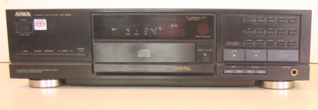 Aiwa XC-333 CD-Speler / Met Random Functie / Great Britain, Audio, Tv en Foto, Cd-spelers, Ophalen of Verzenden, Zo goed als nieuw