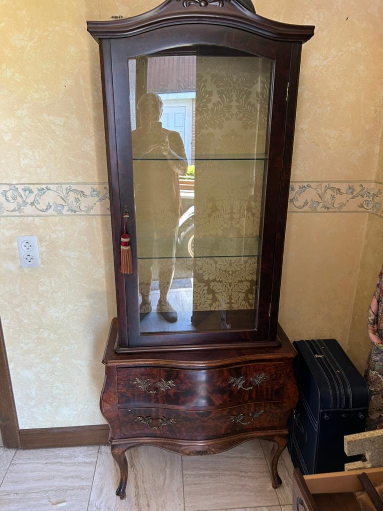 Armoire vitrine, Enlèvement, Utilisé
