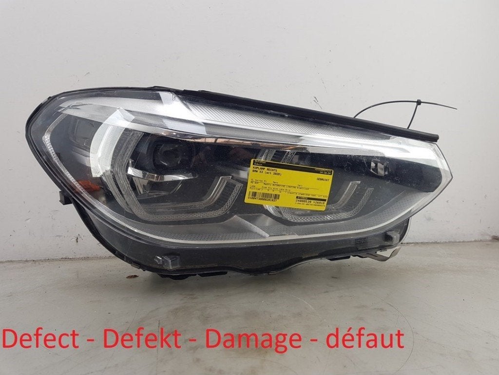 KOPLAMP RECHTS BMW X3M (F97) (|8739654|63117466120|), Dhr. J. Ham, Gebruikt, Administratie@autoham.nl, BMW