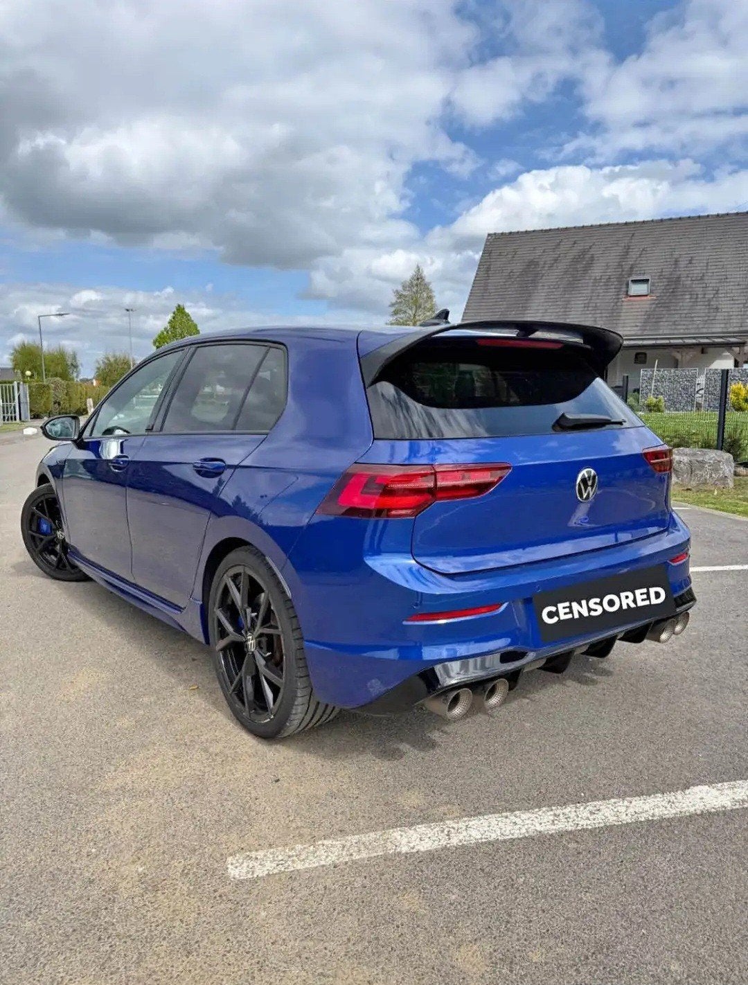 Golf 8 R 20th Anniversary Blue Lapis, Achat, 4 portes, Phares entièrement LED, Bleu