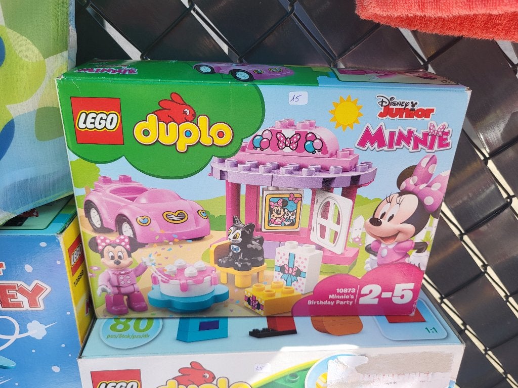Duplo Disney Junior Minnie's Birthday Party, Kinderen en Baby's, Speelgoed | Duplo en Lego, Ophalen, Zo goed als nieuw, Complete set