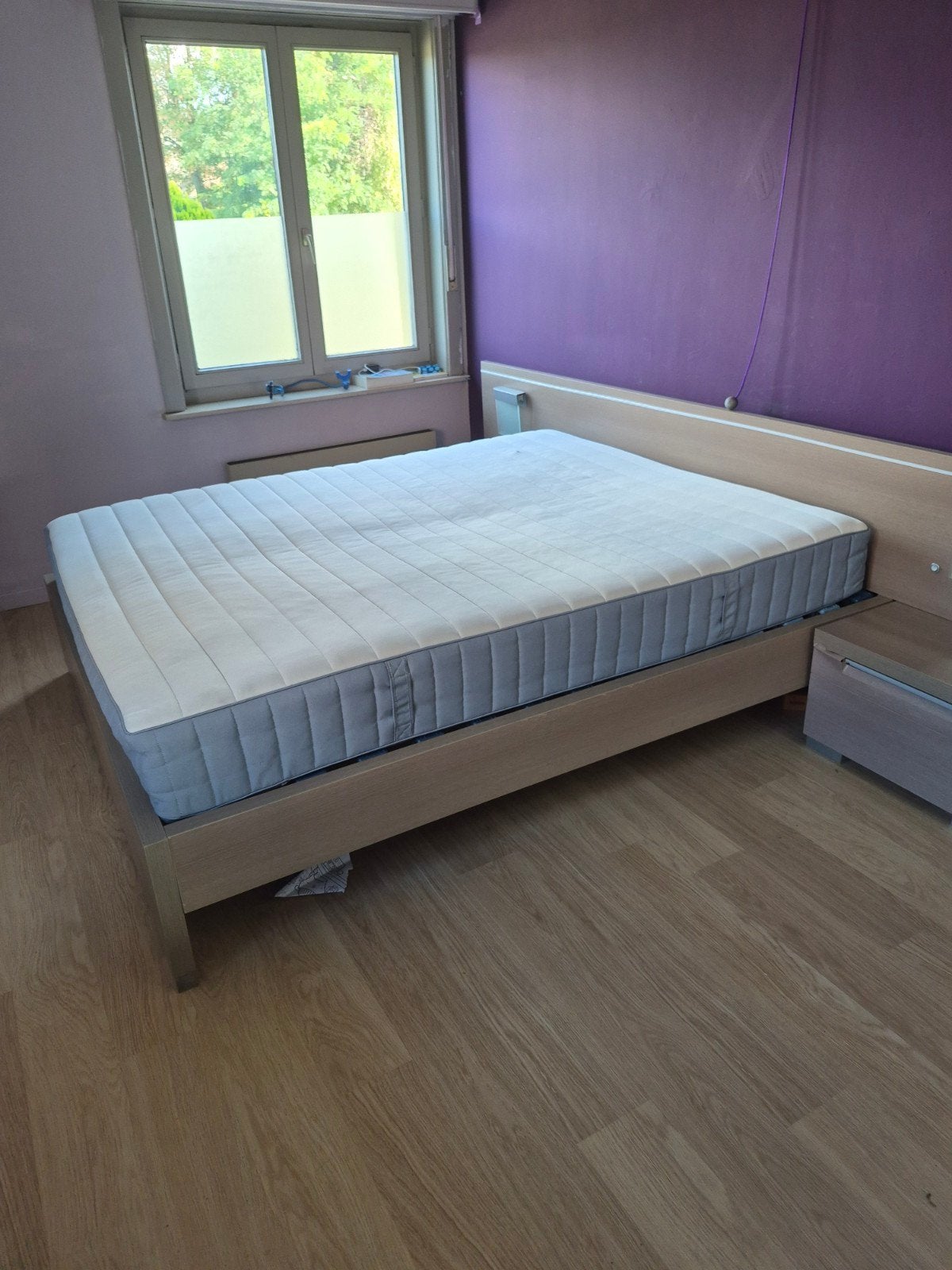 tweepersoonsmatras ikea, Ophalen, Zo goed als nieuw