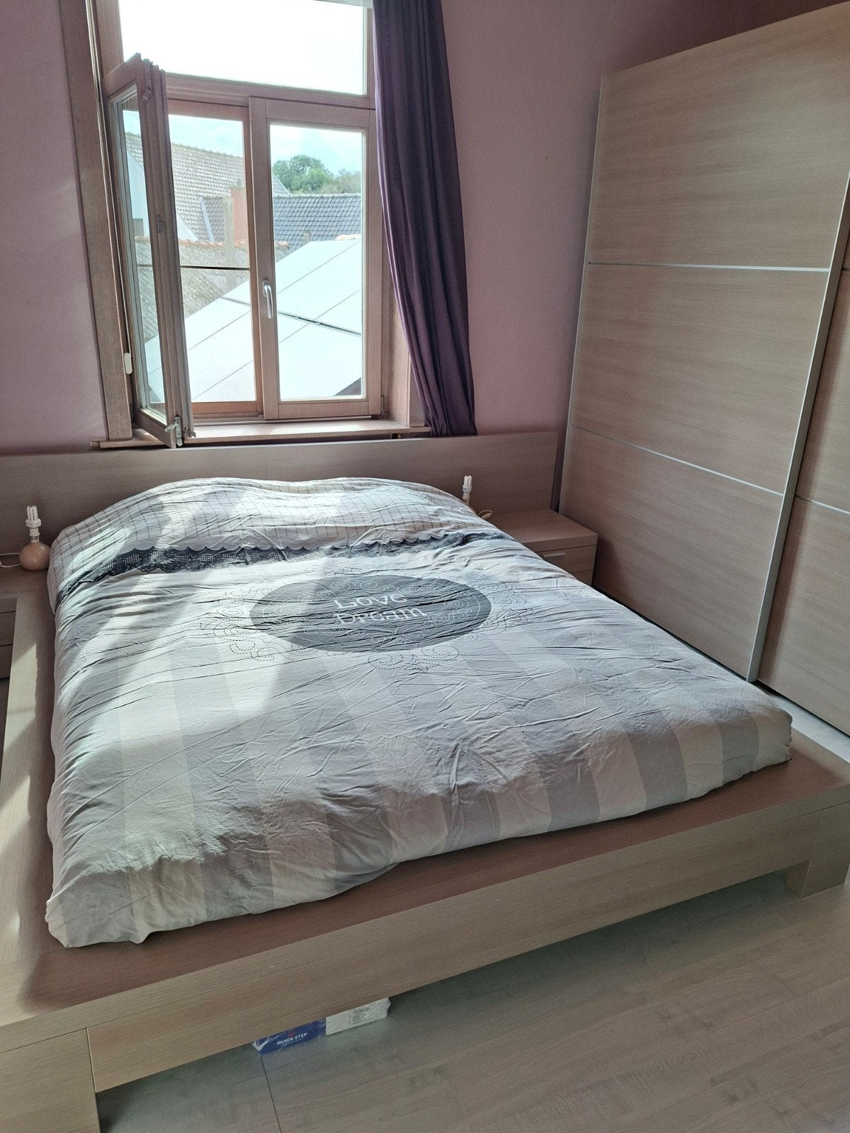 volledige slaapkamer, Huis en Inrichting, Slaapkamer | Complete slaapkamers, Ophalen, Zo goed als nieuw, Tweepersoons