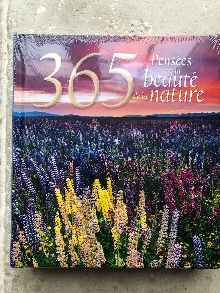 365 pensées sur la beauté de la nature, Boeken, Filosofie, Ophalen, Nieuw