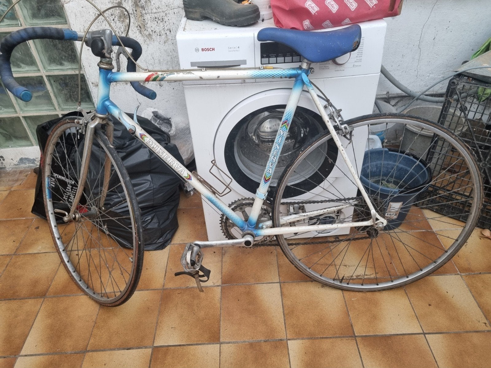 Koers fiets, Ophalen