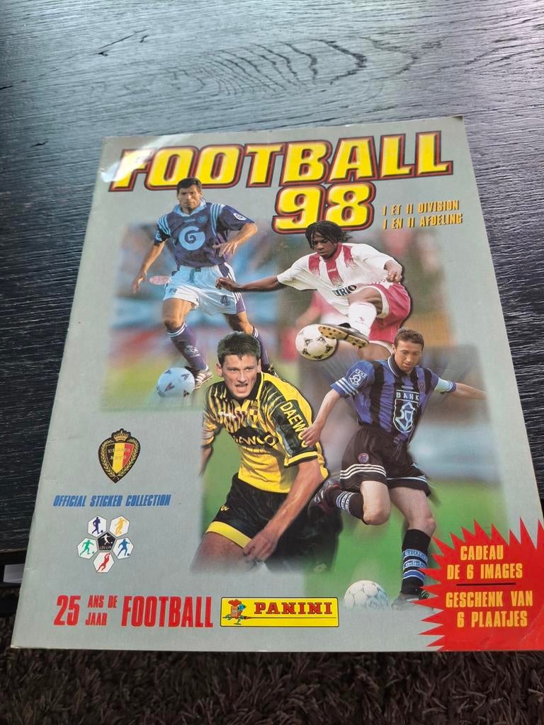 Panini stickerboek football 98  nieuw met stickers extra, Ophalen of Verzenden