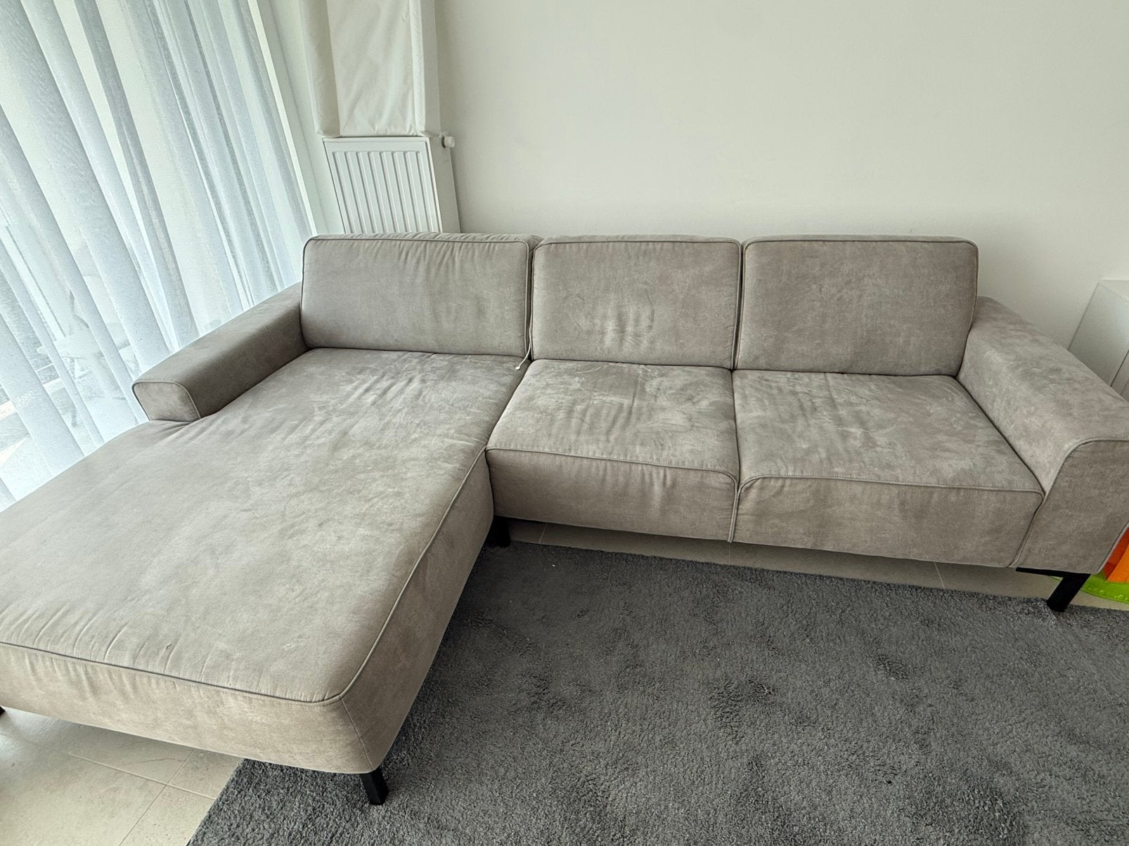 Zetel, Huis en Inrichting, Ophalen, Gebruikt, Stof