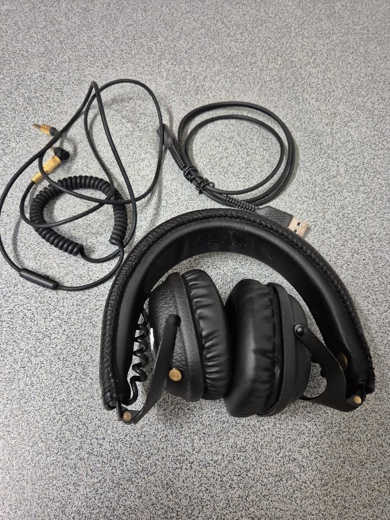 Marshall Major III Bluetooth On-Ear Headphones - Zwart, Ophalen, Gebruikt, On-ear, Marshall