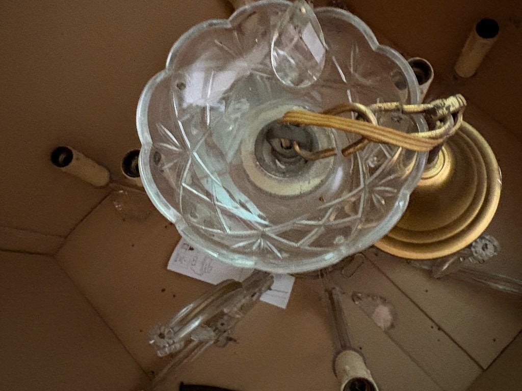 Lustre cristal, Ophalen, Gebruikt, E14 (klein), Overige materialen