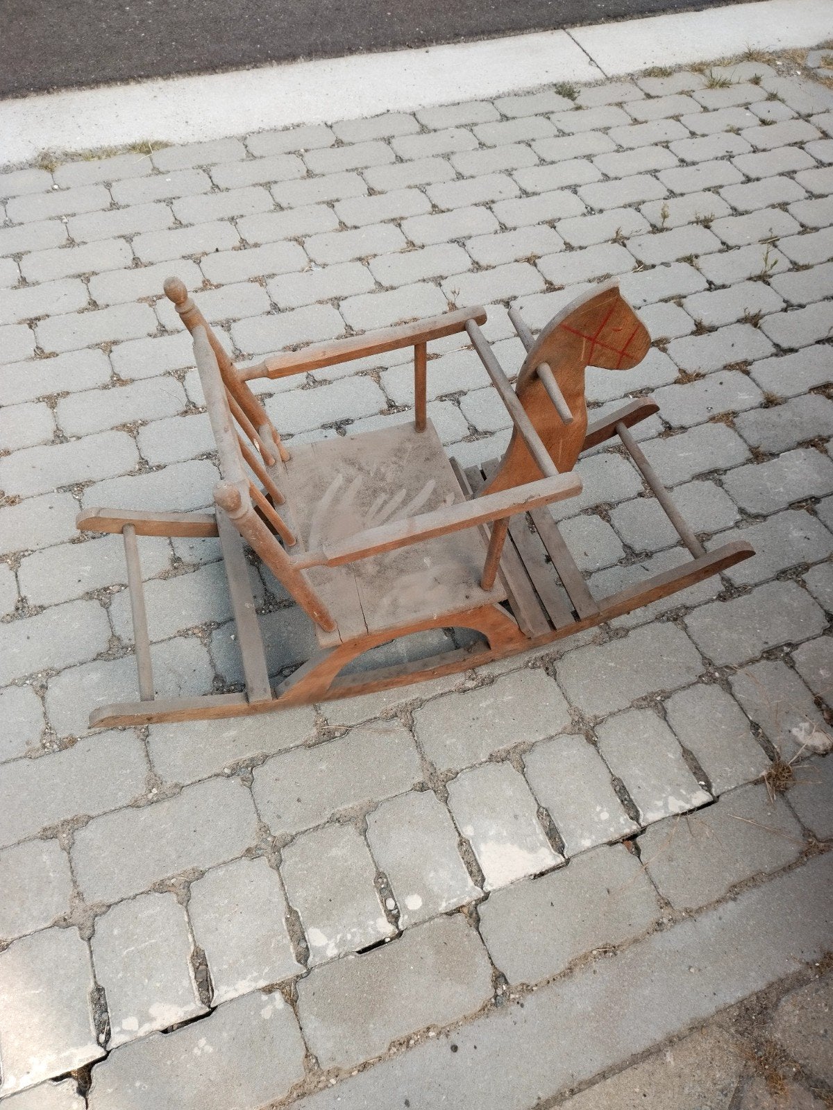 vintage schommelstoel, Antiek en Kunst, Ophalen