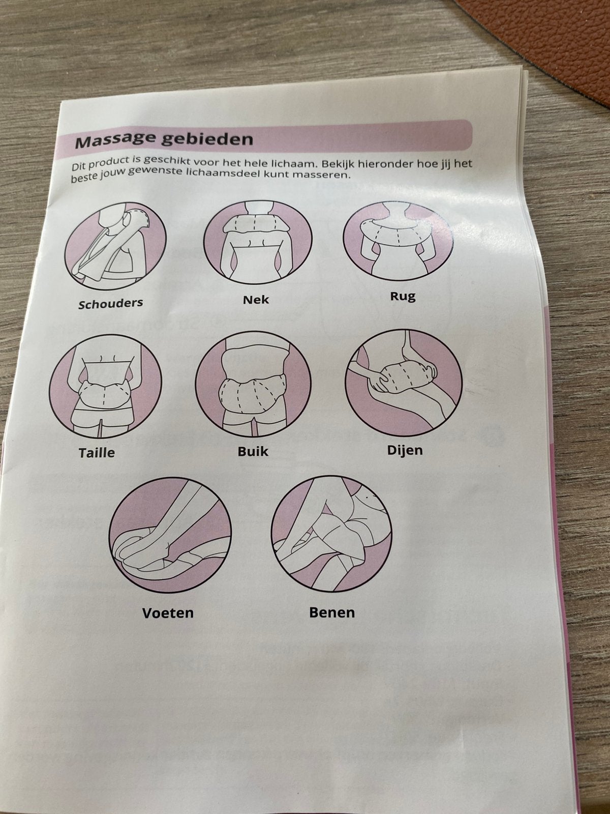 Massagekussen nog nooit gebruikt, Ophalen, Nieuw