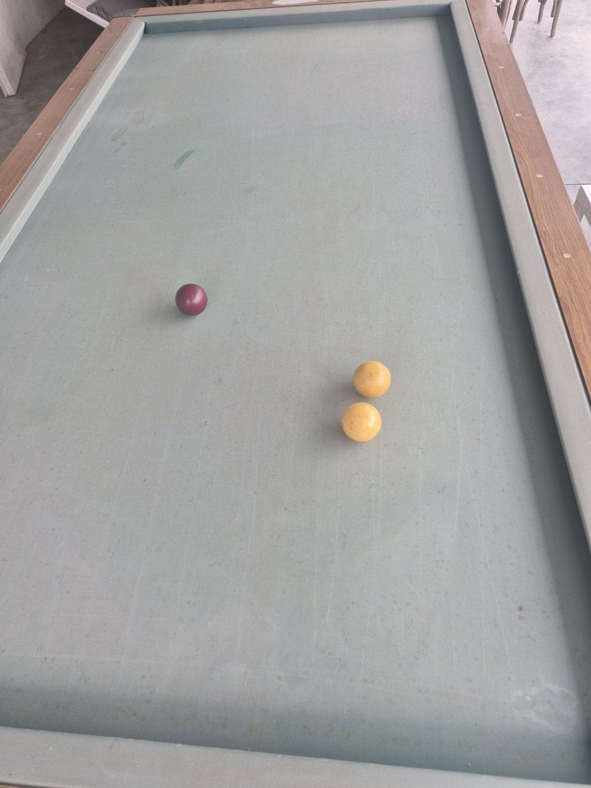 Biljarttafel, Ophalen, Biljarttafel