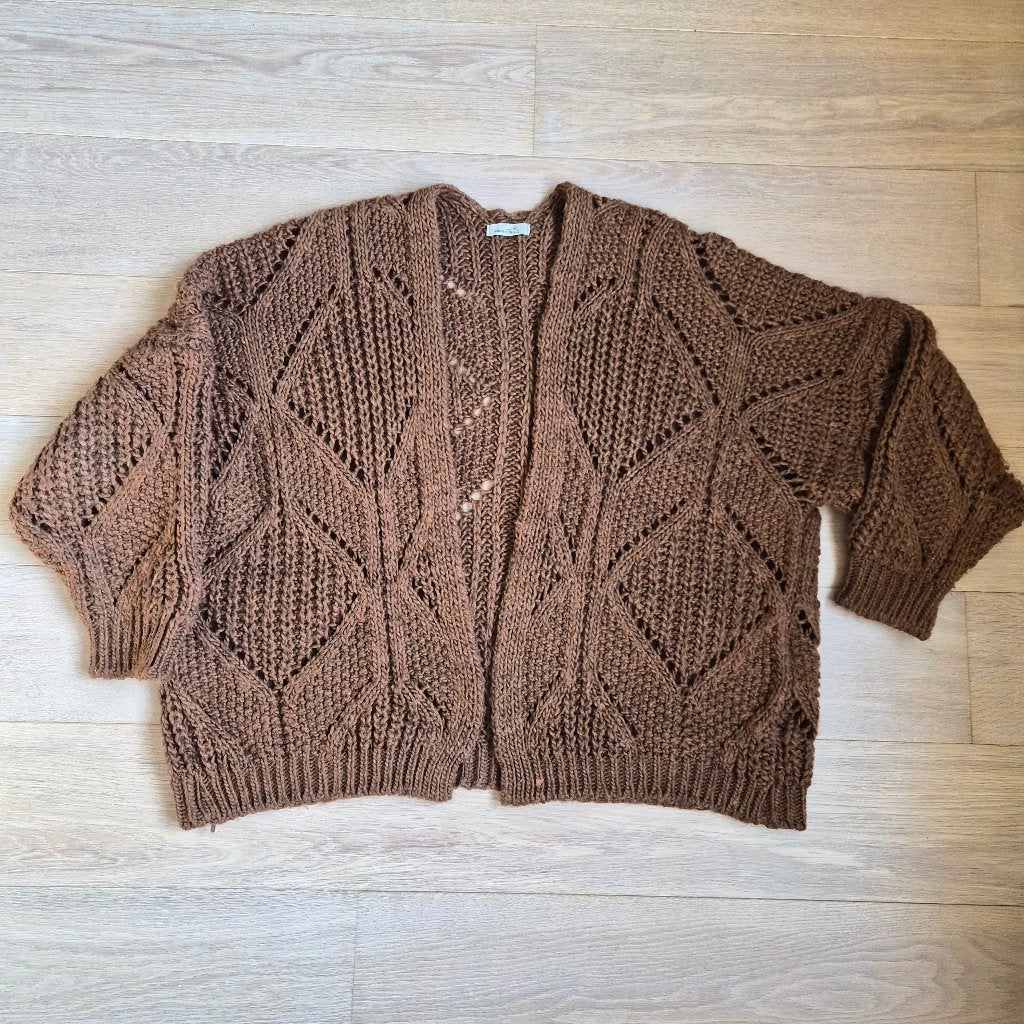 Vest Made in Italy, one size, Made in Italy, Ophalen of Verzenden, Gedragen, Bruin