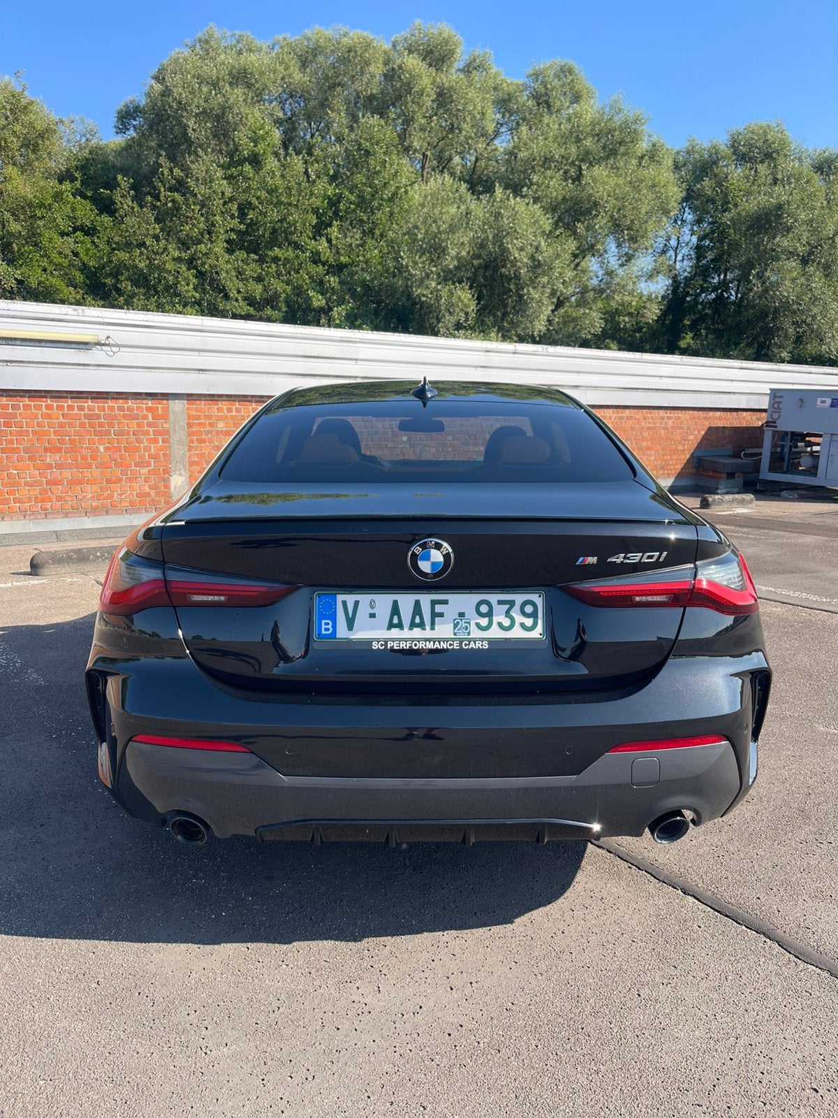 BMW 430i Coupé, Auto's, Automaat, 4 cilinders, Zwart, Bedrijf