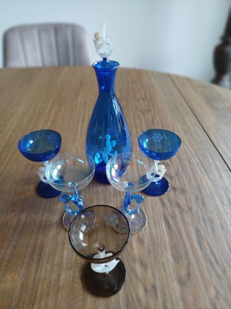 Bimini glas, Ophalen