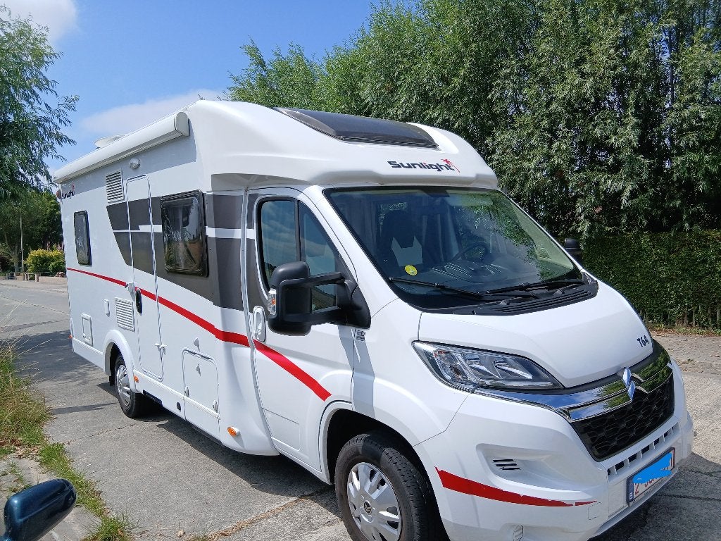 MOBILHOME SUNLIGHT 64 T, Caravanes & Camping, Camping-cars, Particulier, jusqu'à 3, Semi-intégral, Sunlight, Autres marques, 6 à 7 mètres