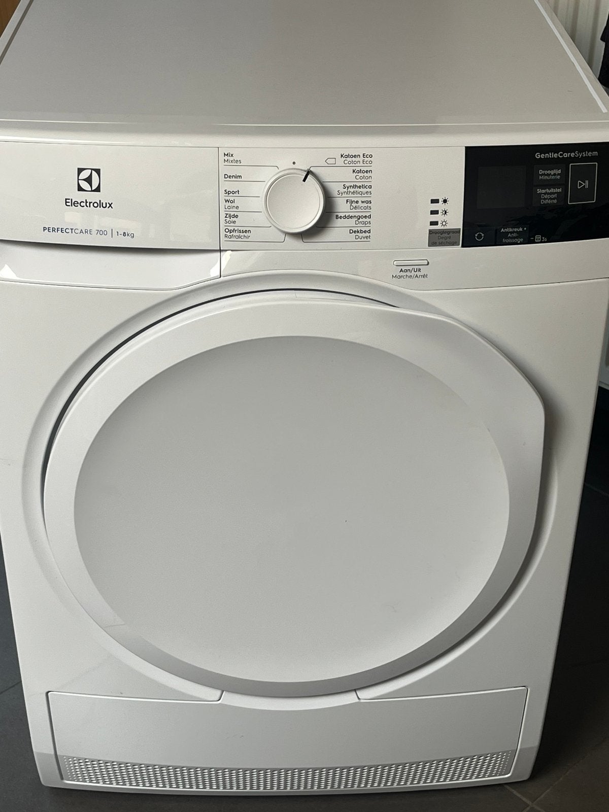 Droogkast Electrolux Perfect  700 Klasse A++ Warmtepomp 8 kg, Elektronische apparatuur, Droogkasten, Ophalen, Zo goed als nieuw