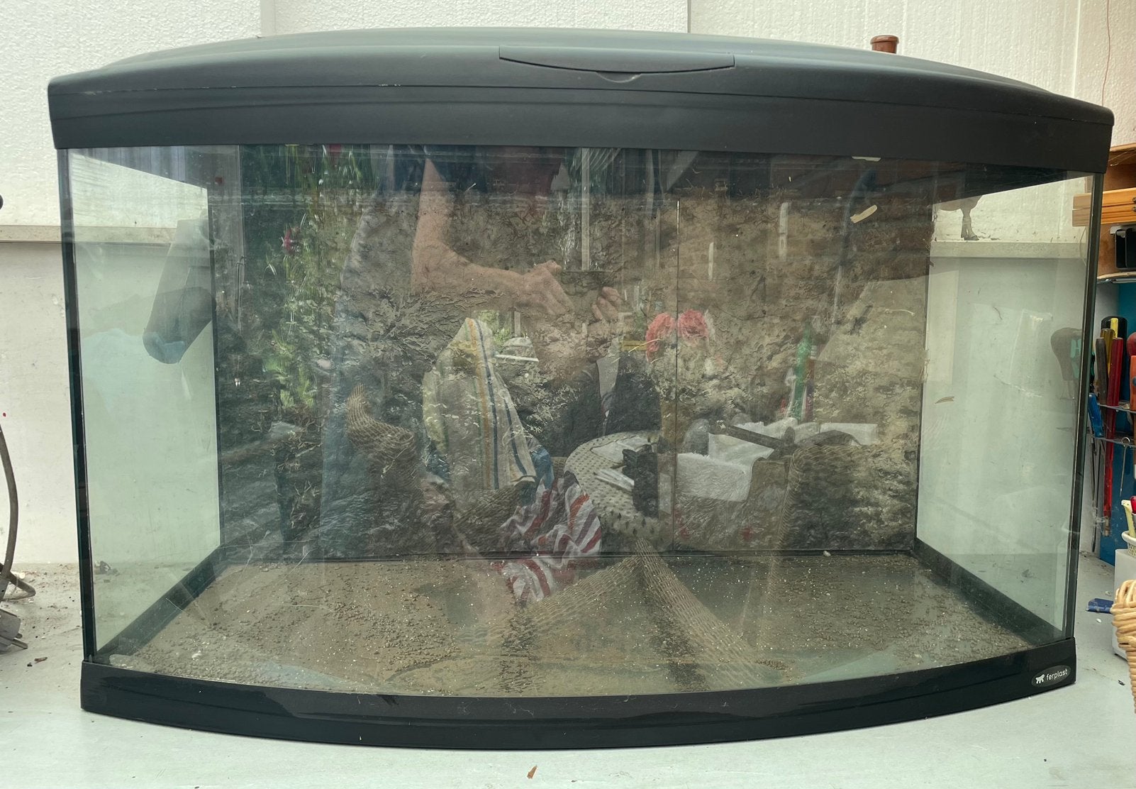 Aquarium cayman 80, Enlèvement, Utilisé