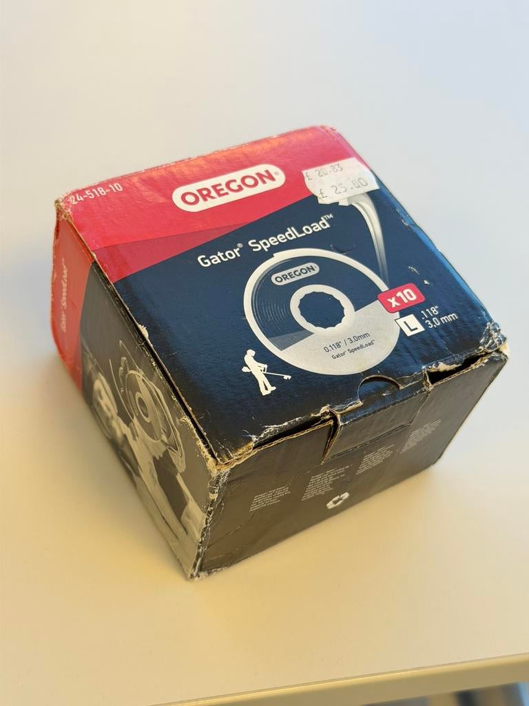 Oregon Gator SpeedLoad 3.0mm Maai draad 10 stuks maaidraad, Jardin & Terrasse, Coupe-bordures, Neuf, Enlèvement ou Envoi