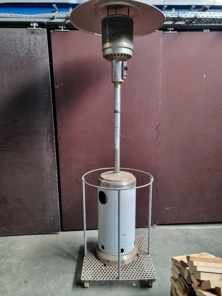 terrasverwarmer op wielen, Tuin en Terras, Ophalen, Zo goed als nieuw, Gas