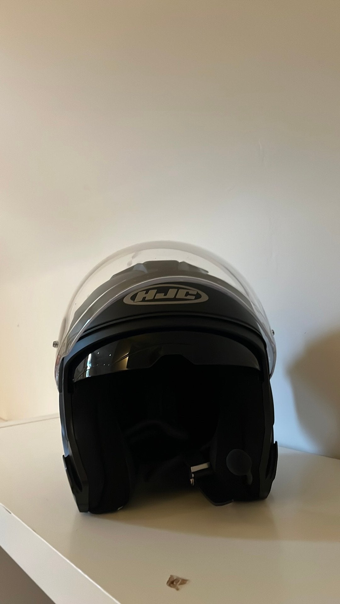 Zwarte Motorhelm, HJC I30, Ophalen, Zo goed als nieuw