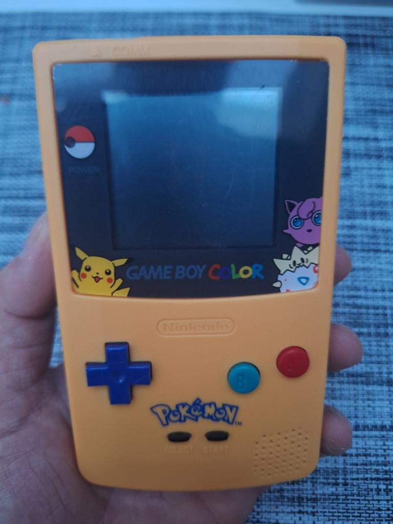 Gameboy color pokemon edition  met pokemon pinball, Games en Spelcomputers, Ophalen, Gebruikt, Game Boy Color, Met games