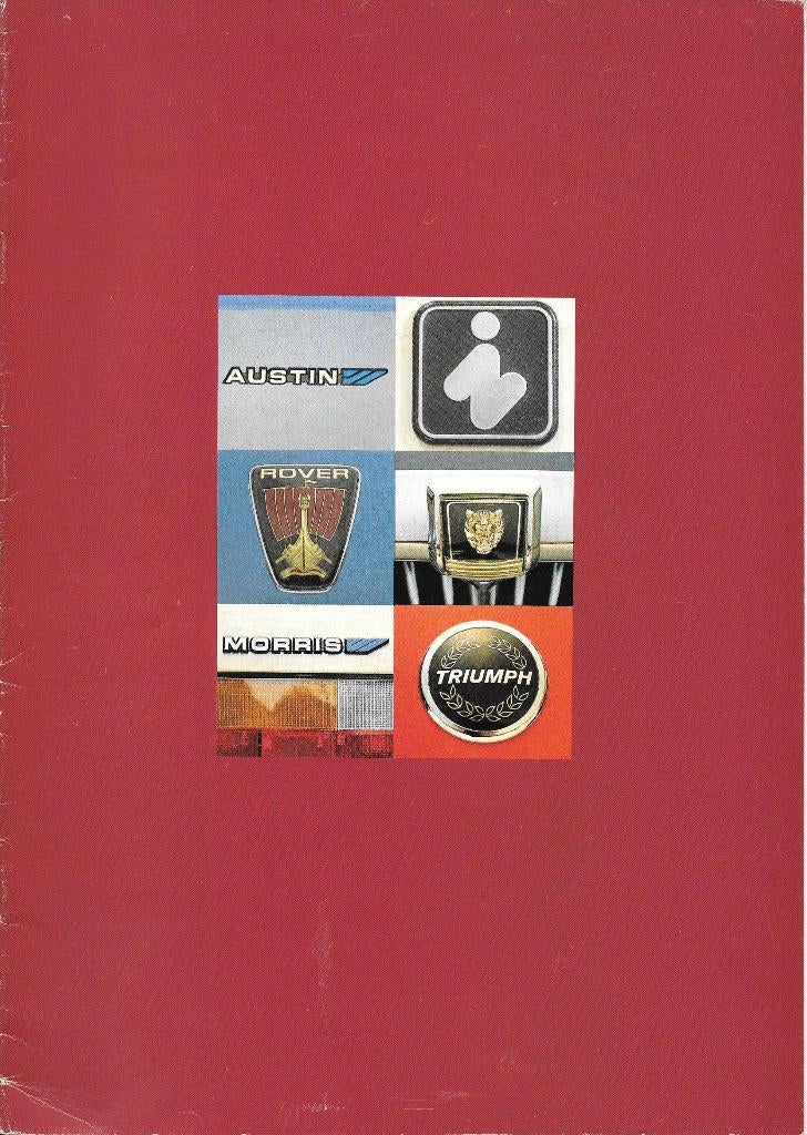 BRITISH LEYLAND  1982, Boeken, Auto's | Folders en Tijdschriften, Ophalen of Verzenden, Zo goed als nieuw, Overige merken