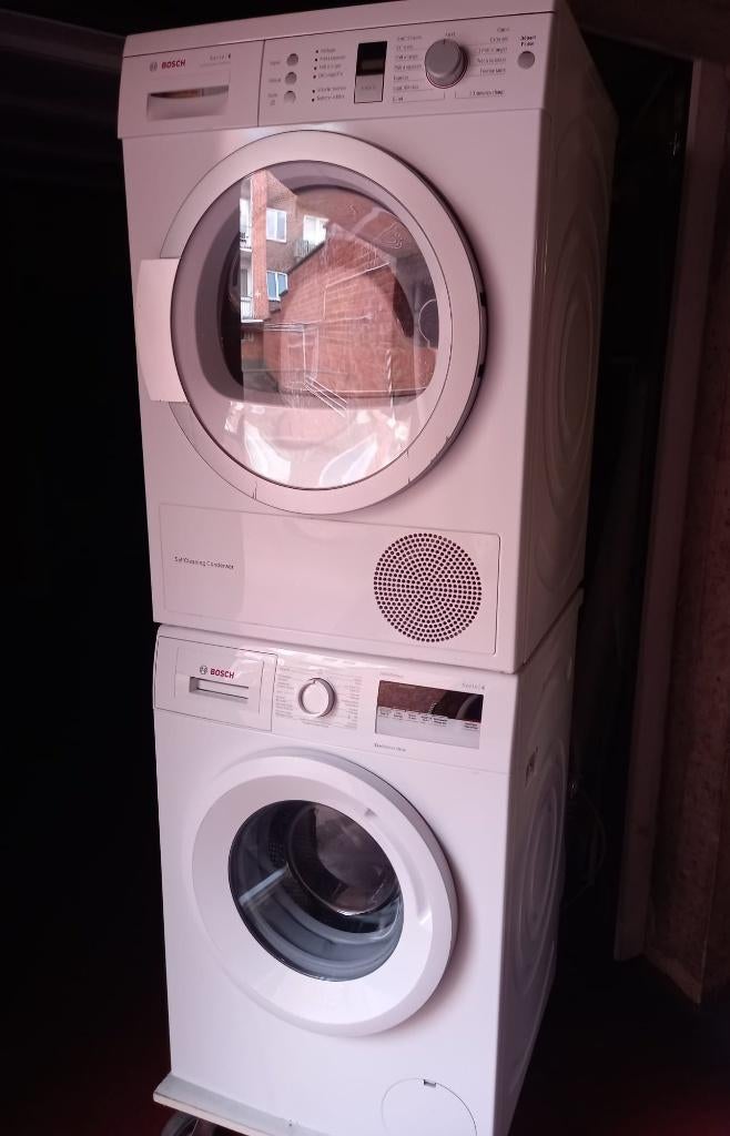 Bosch A+++ wasmachine. Bosch droger 8 kg. Serie 6, Elektronische apparatuur, Ophalen, Zo goed als nieuw