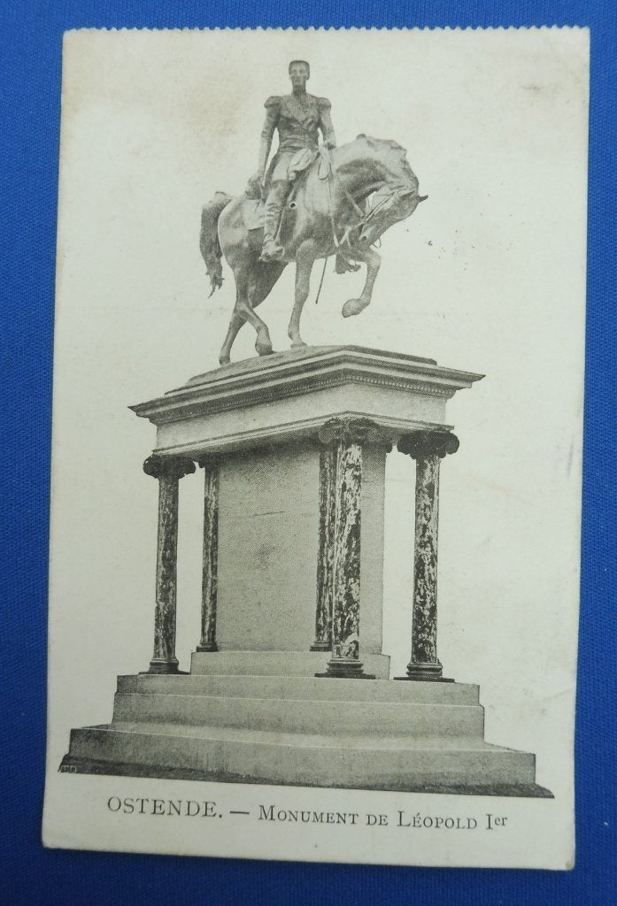 Feldpostkaart 40. Infanterie-Division Oostende 1915, Envoi, Armée de terre, Autres types