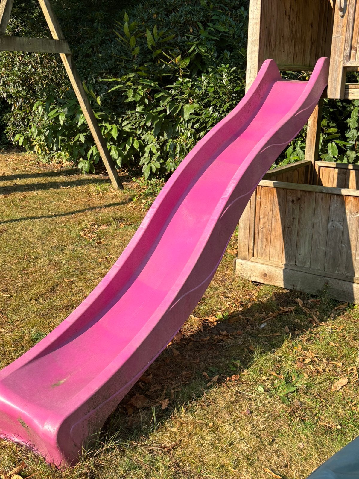 Schuifaf voor speeltuig, Kinderen en Baby's, Speelgoed | Buiten | Speeltoestellen, Ophalen, Gebruikt, Glijbaan, Aanbouwonderdeel